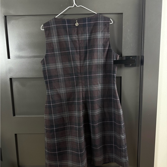 Tommy Hilfiger Women’s Plaid Midi Dress Size 14 - Picture 3 of 7